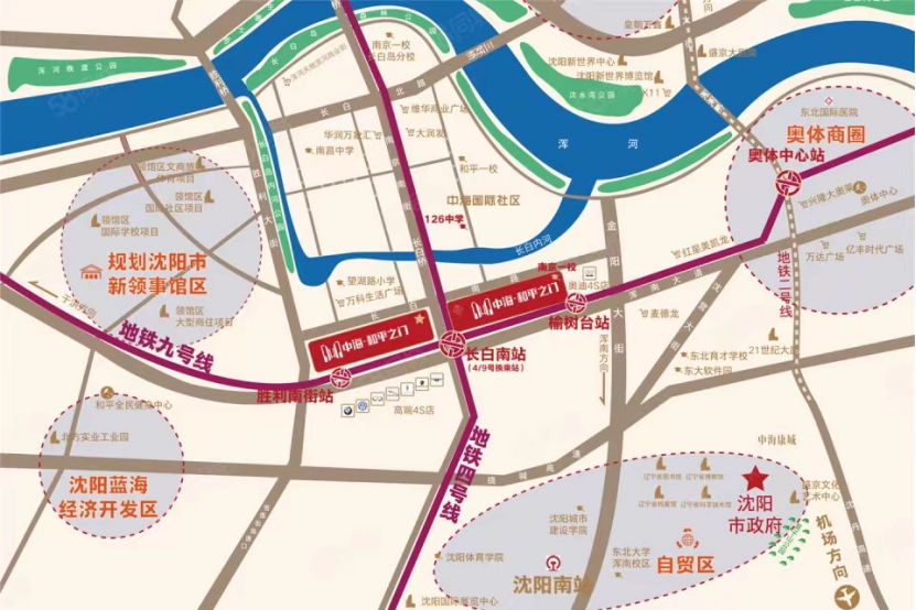 徜徉繁华 漫步自然 | 沈阳·中海和平之门 徜徉繁华 漫步自然 | 沈阳·中海和平之门
